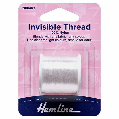 H240   Invisible Thread: Clear - 200m..